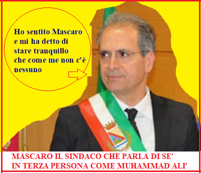 Il sindaco Mascaro appare in tv e per la cronaca va tutto bene