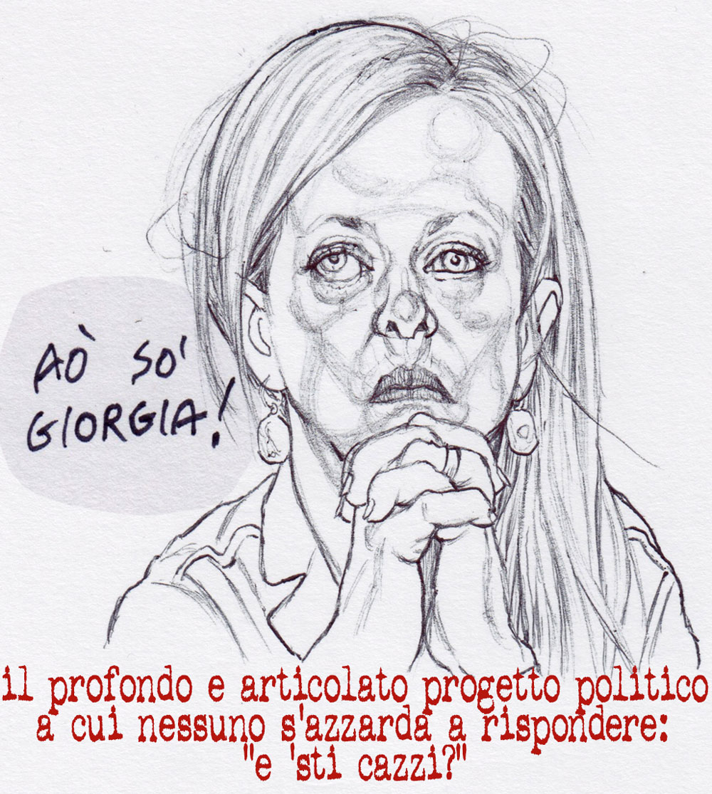 Meloni la spesa pubblica solo agli amici